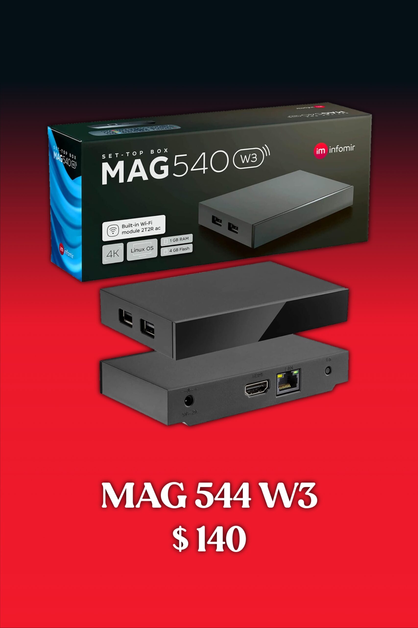 Purchase IPTV for MAG Box